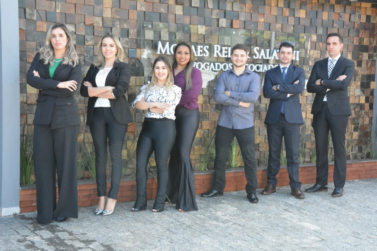 Fotografia histórica da equipe do escritório